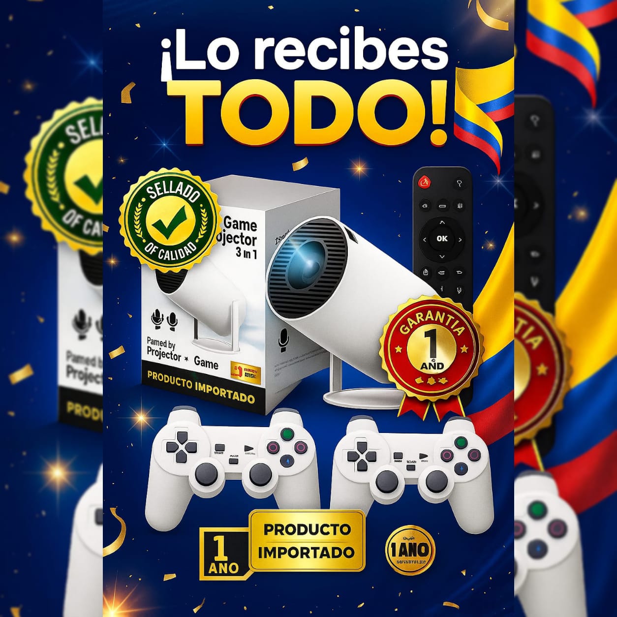 PROYECTOR CONSOLA M300 MAX 2 EN 1