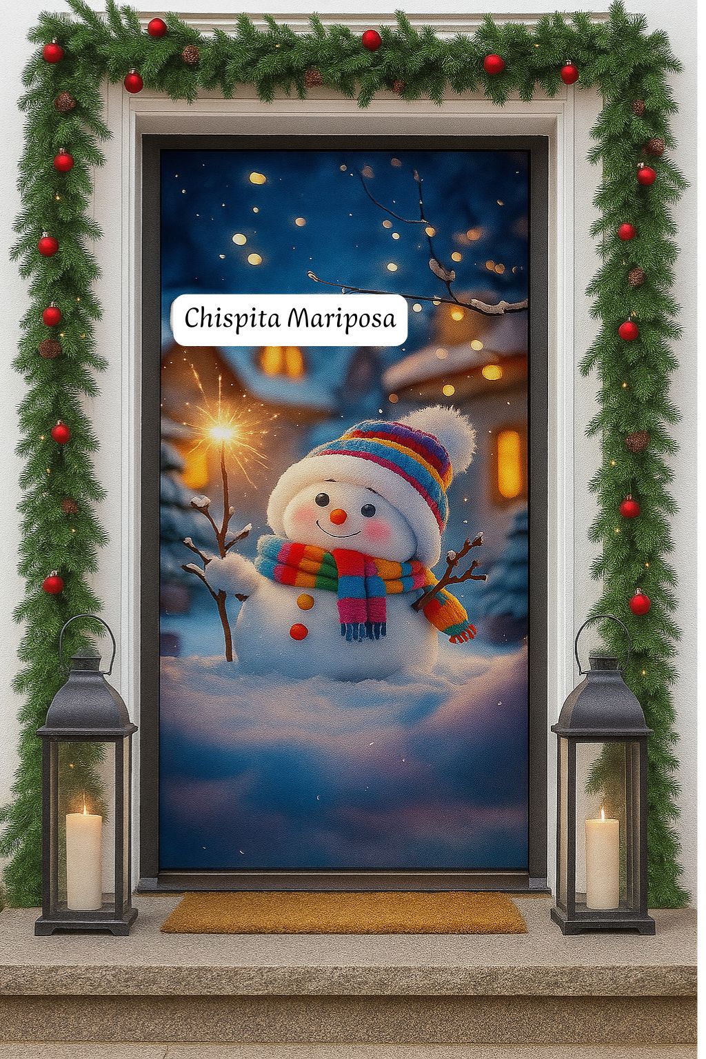 Fundas Navideñas para puerta