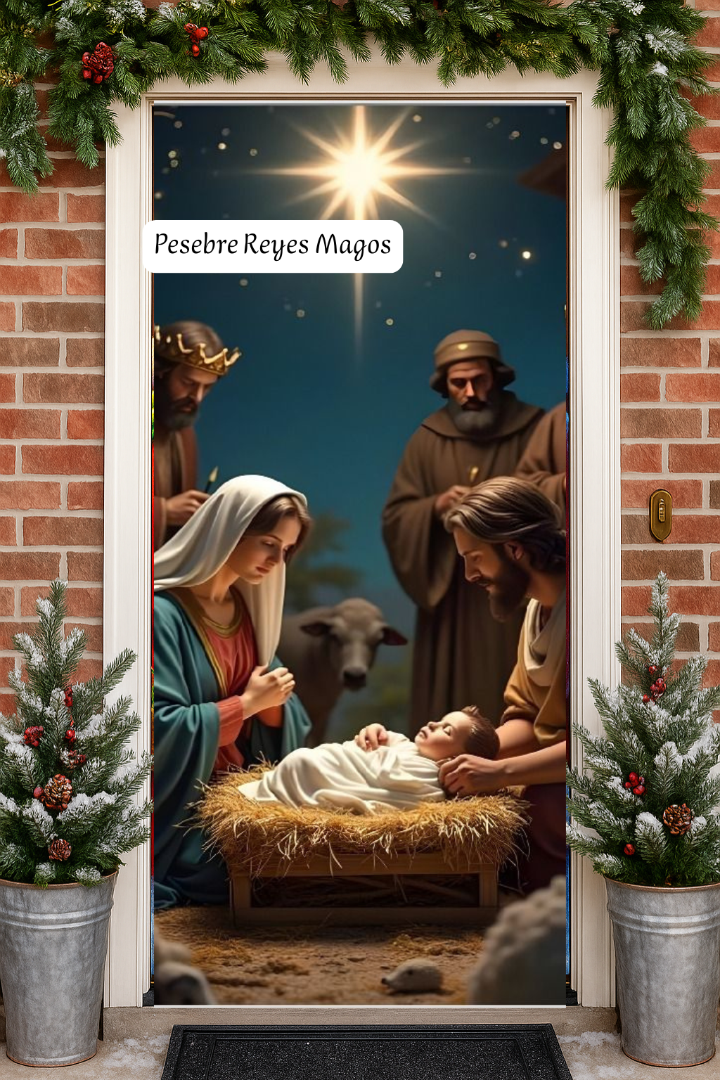 Fundas Navideñas para puerta