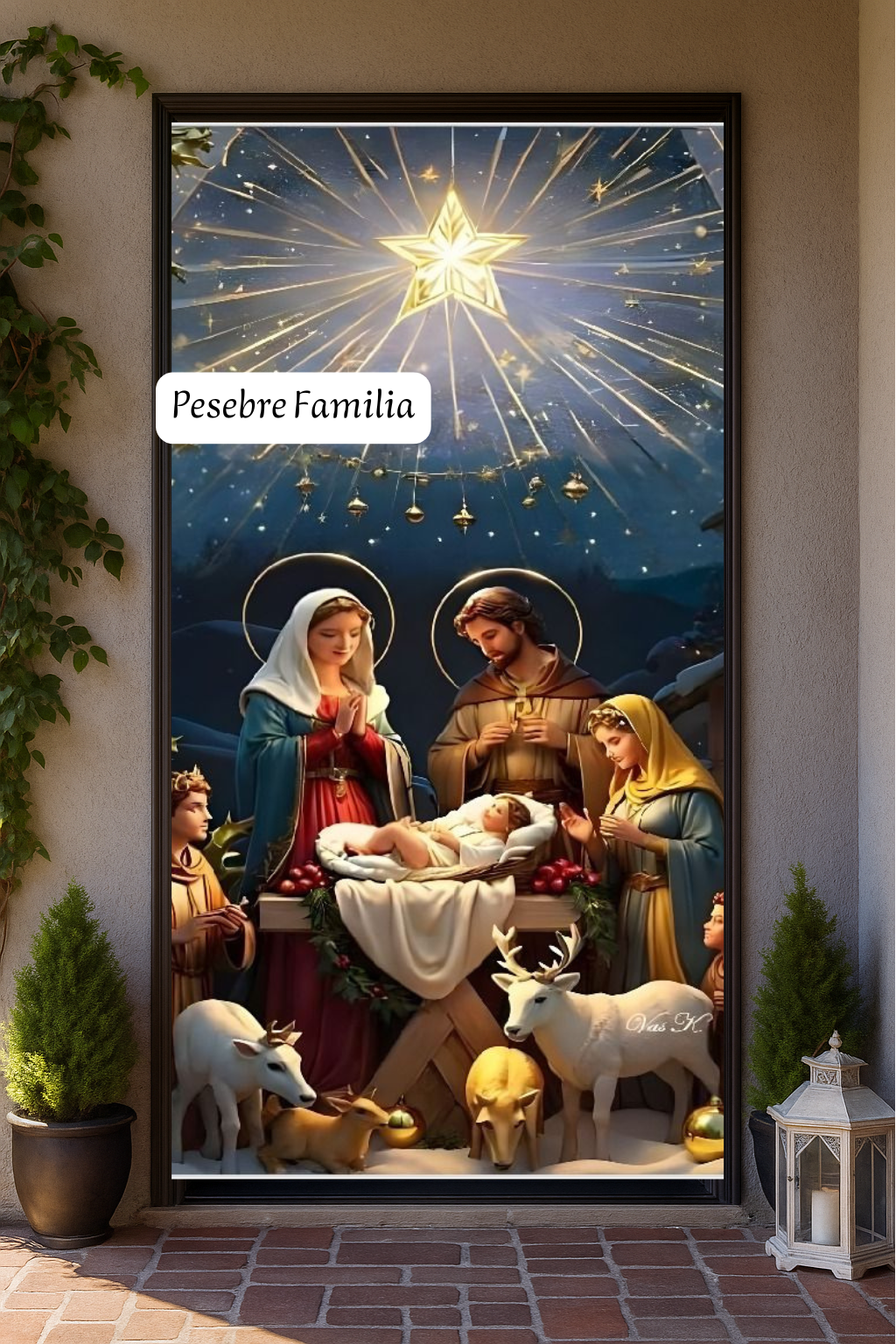 Fundas Navideñas para puerta