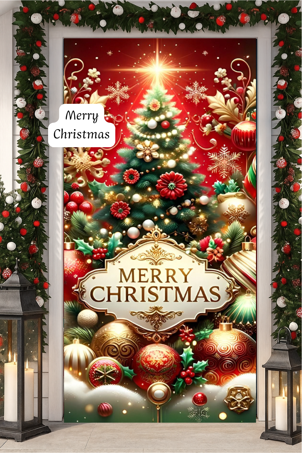 Fundas Navideñas para puerta