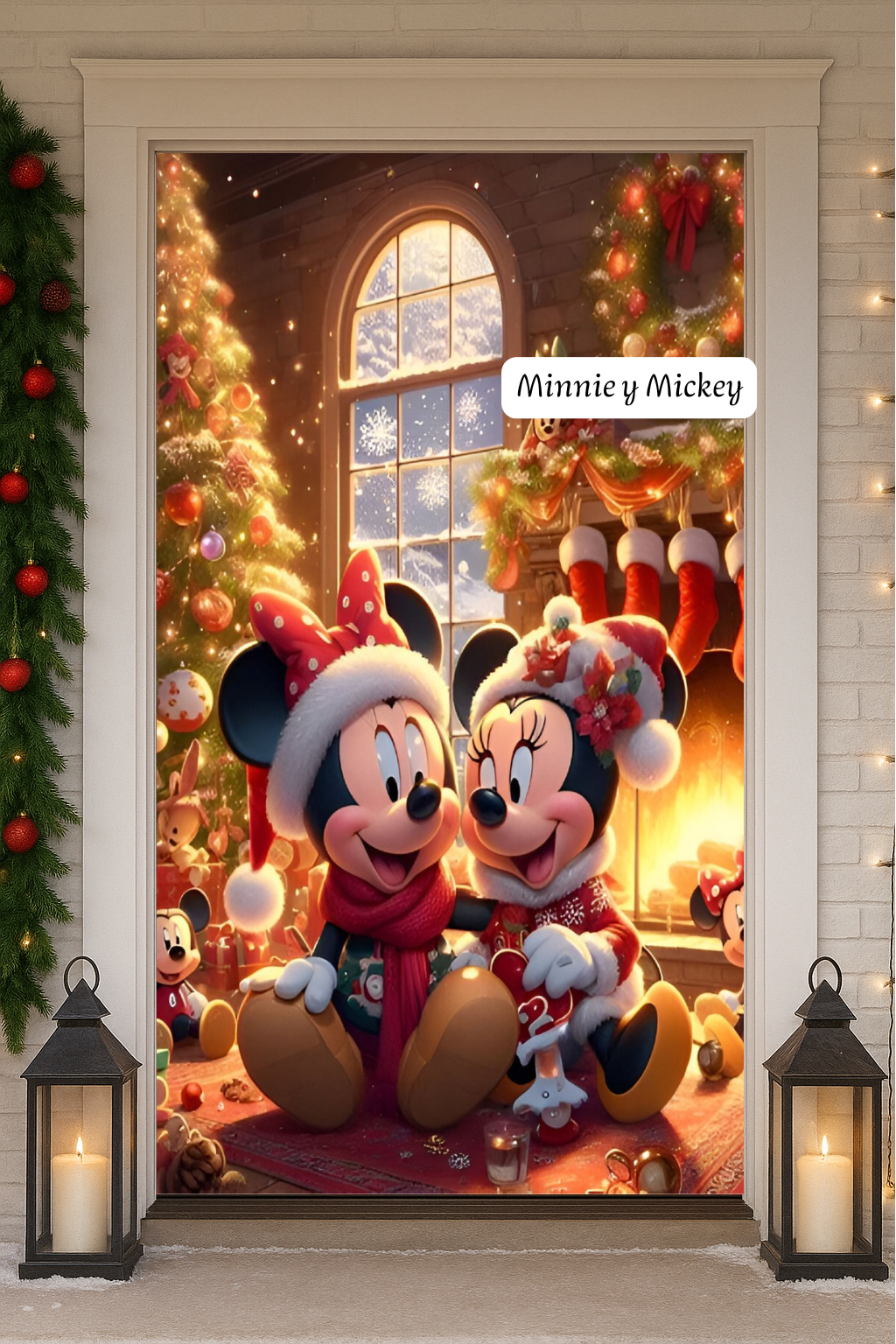 Fundas Navideñas para puerta