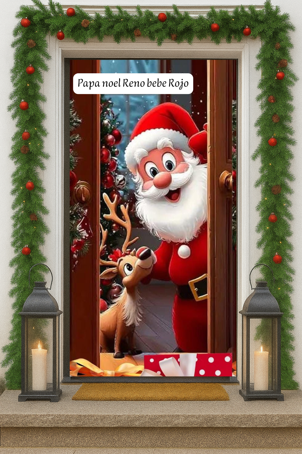 Fundas Navideñas para puerta